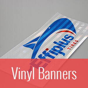 reflective vinyl banner